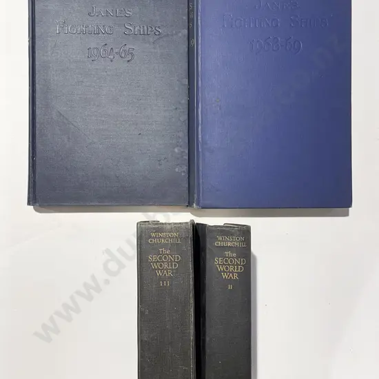 Quantity of Assorted War Reference Volumes