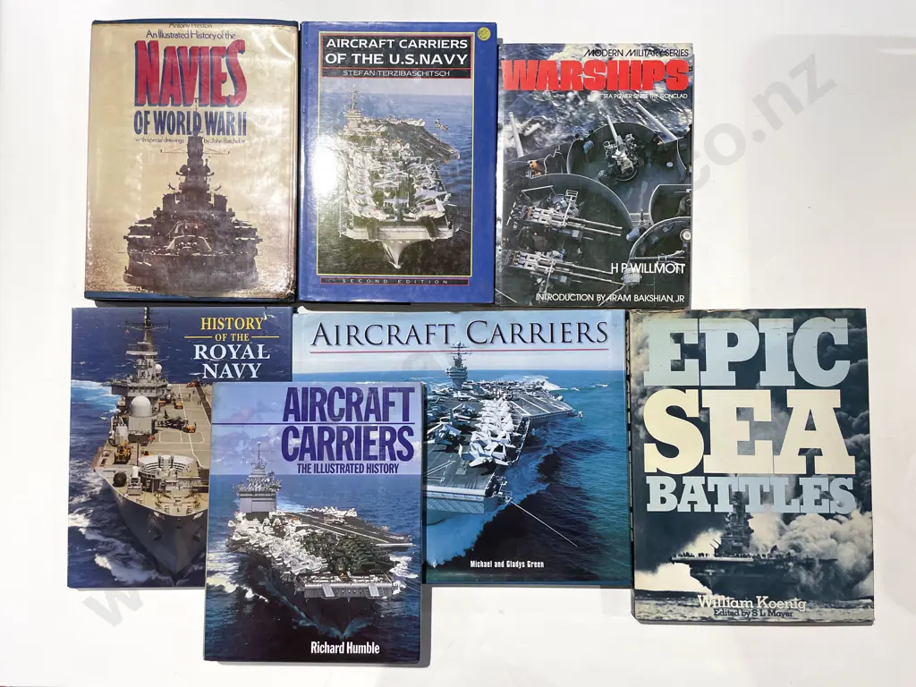 Quantity of Assorted Naval & Other Military Reference Volumes Image 1++