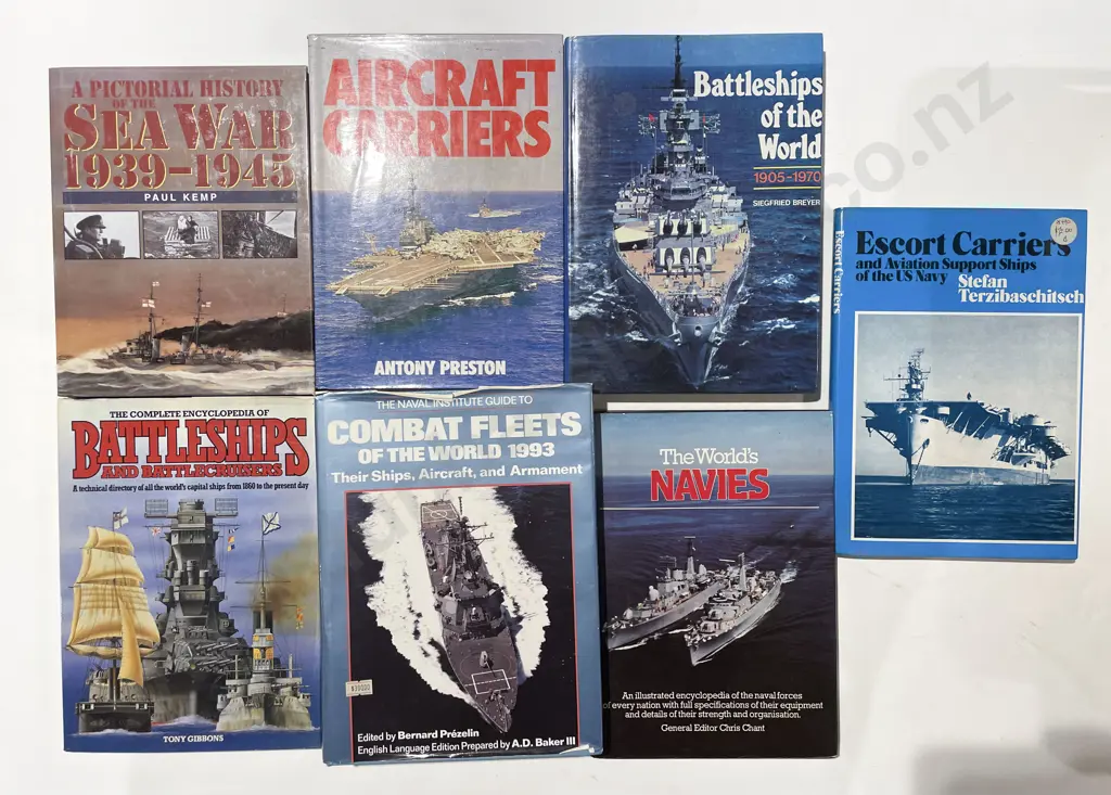 Quantity of Assorted Naval & Other Military Reference Volumes Image 1++