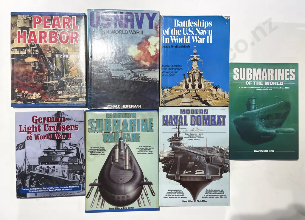 Quantity of Assorted Naval & Other Military Reference Volumes Image 1++