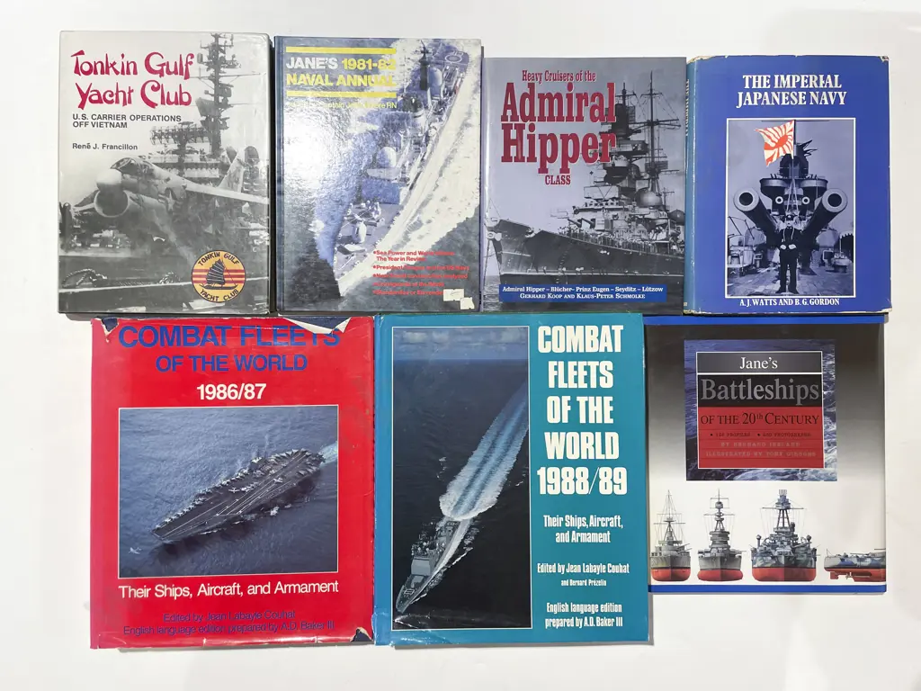 Quantity of Assorted Naval & Other Military Reference Volumes Image 1++