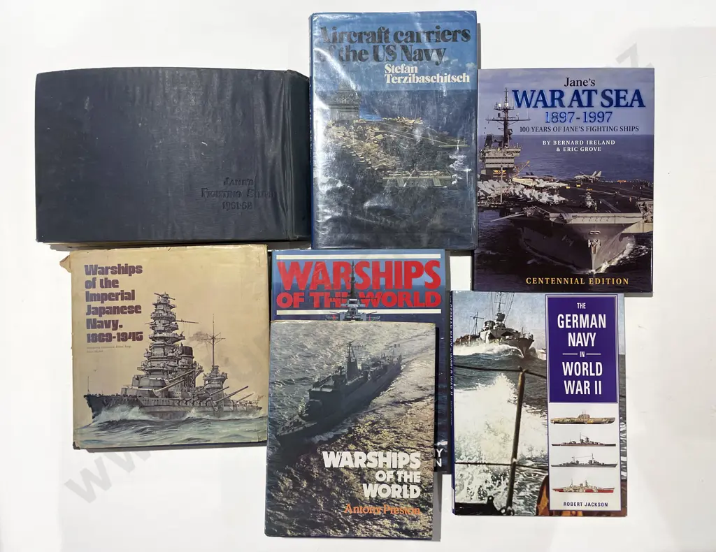 Quantity of Assorted Naval & Other Military Reference Volumes Image 1++