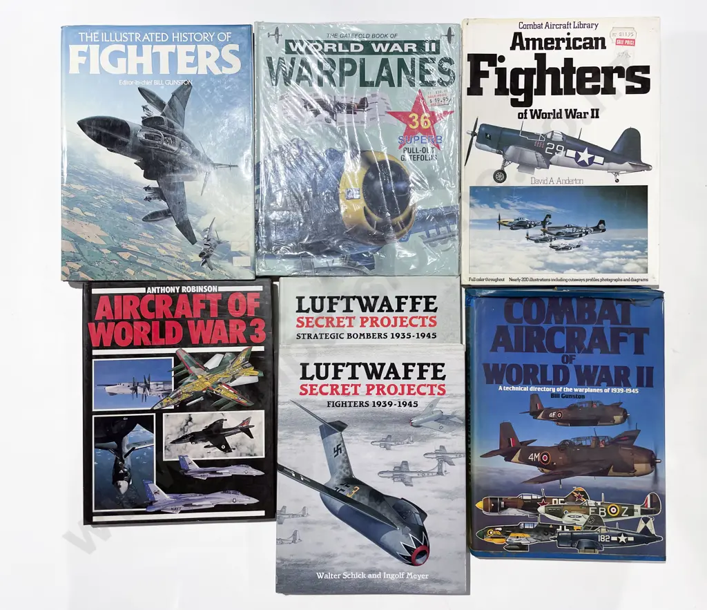 Quantiy of Assorted Military Aviation Reference Volumes Etc Image 1++