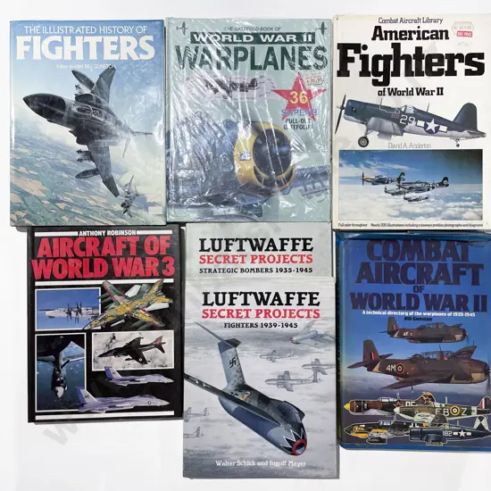 Quantiy of Assorted Military Aviation Reference Volumes Etc