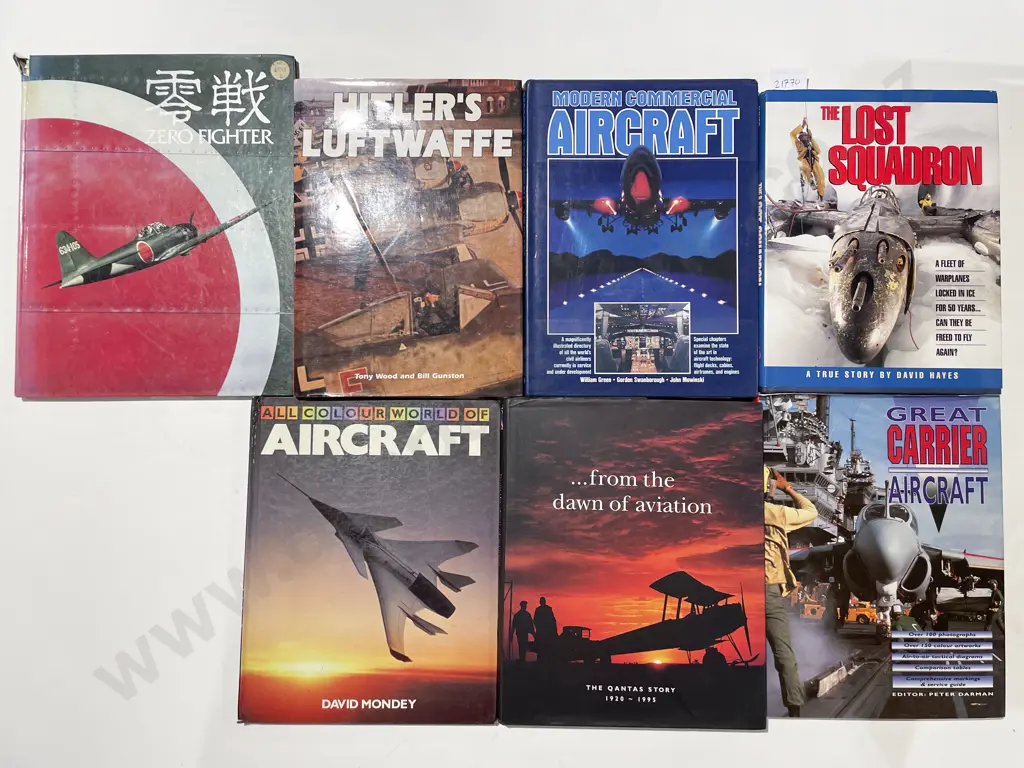 Quantity of Assorted Military Aviation Reference Volumes Image 1++