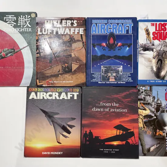 Quantity of Assorted Military Aviation Reference Volumes