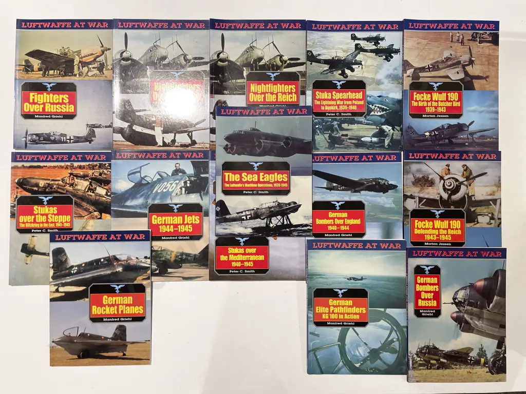 Quantity of Luftwaffe at War Magazine Volumes Image 1++