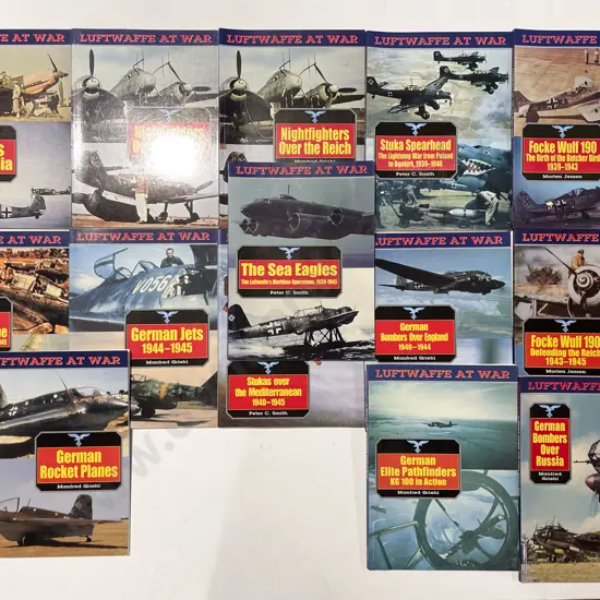 Quantity of Luftwaffe at War Magazine Volumes