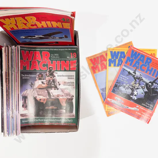 Boxed Quantity of War Machine Magazines