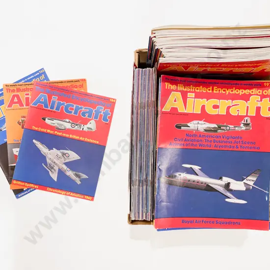 Boxed Quantity of The Illustrated Encyclopedia of Aircraft Magazines
