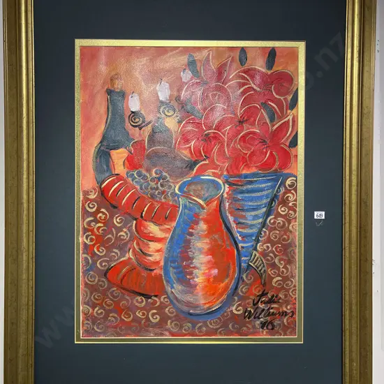 Julie Williams - Still Life - Oil on Paper