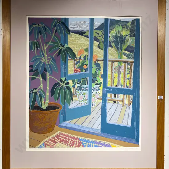 Tom Burnett - Fern Flat - Ltd Ed Print