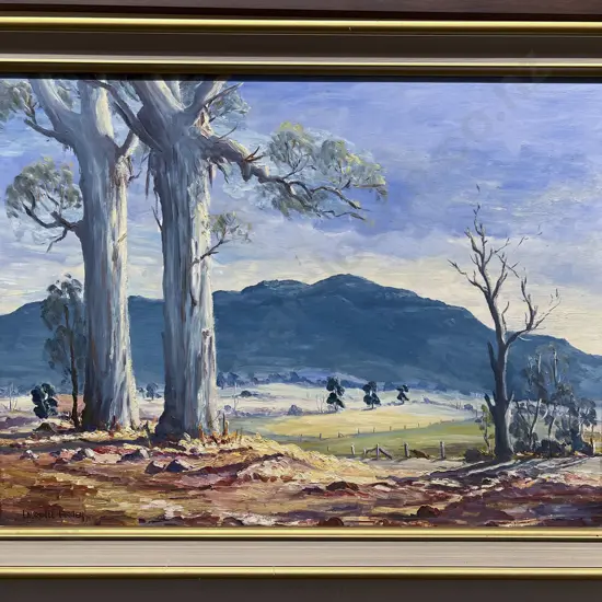 Laurence Finney - Twin Gums - Oil on Board