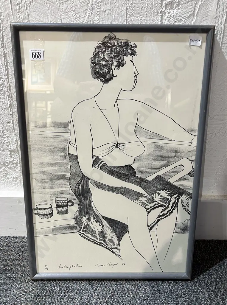 Joan Taylor - Contemplation - Ltd Ed Print Image 1++