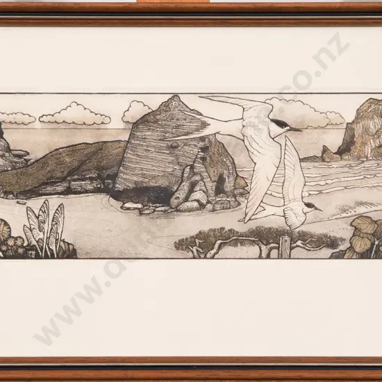 Russell M Jackson - Piha - Ltd Ed Print