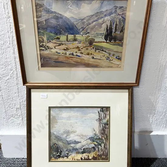 Eana B. Jeans - "Bannockburn Central Otago" - Watercolour & Other