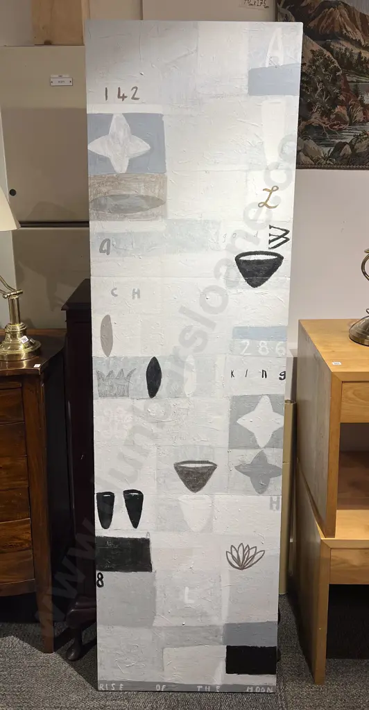 Cam Munroe - "Rise of the Moon" - Acrylic on Canvas Image 1++