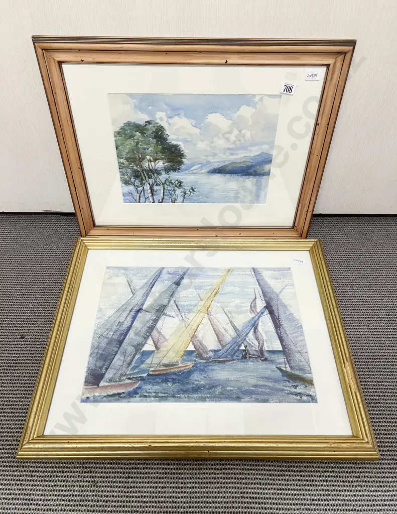 Two Framed Artworks Image 1++