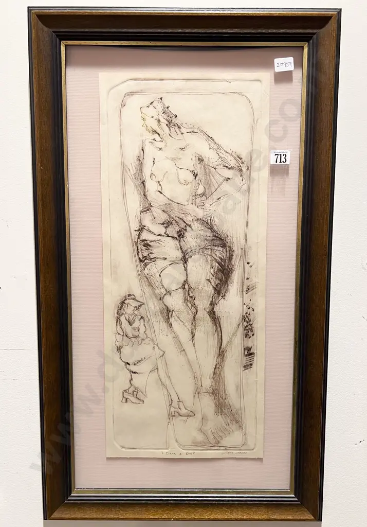 Juliana Jarvie - "Diana & Eve" - Lithograph Image 1++