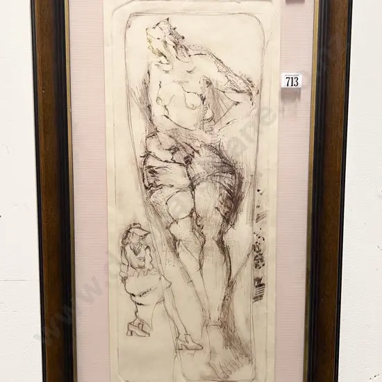 Juliana Jarvie - "Diana & Eve" - Lithograph