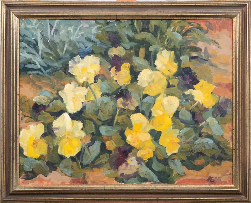 Jan Eagle - "Happy Faces" - Oil Image 1++