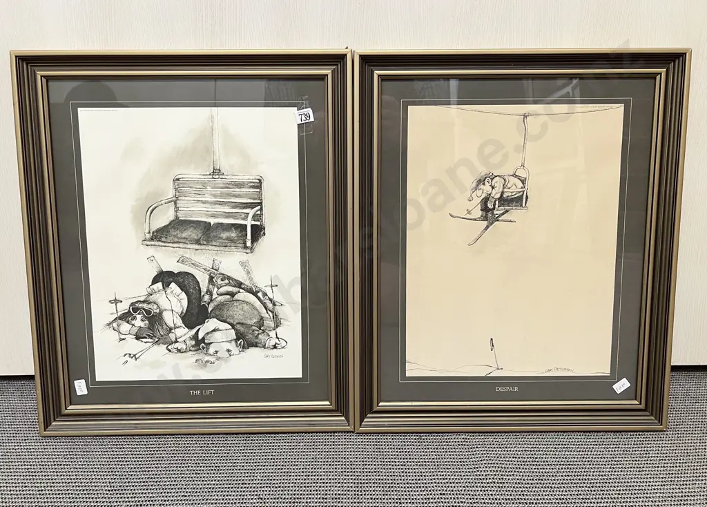 Pair of Gary Patterson Prints Image 1++