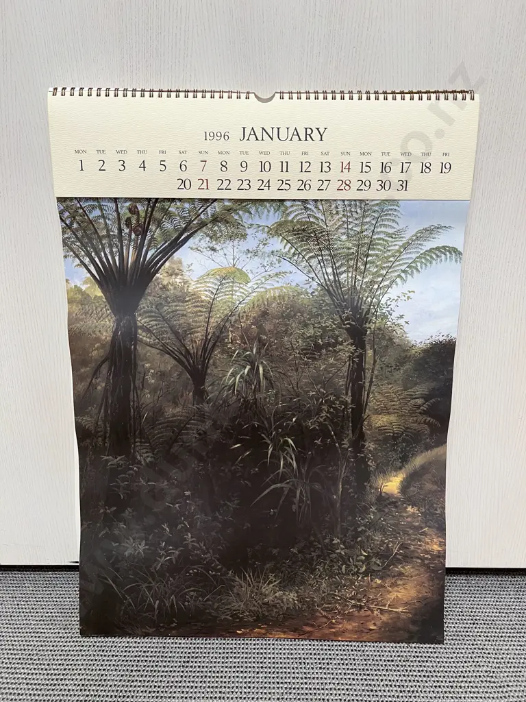 C.F. Goldie 1996 Calendar Image 1++