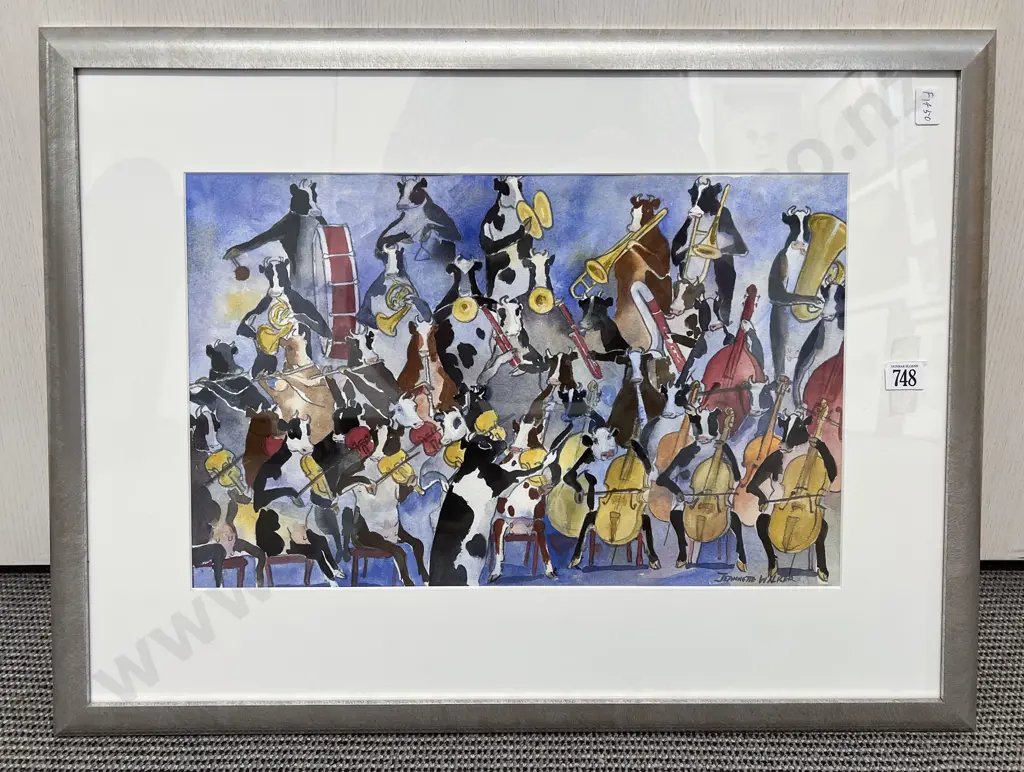 Jeanette Walker - "Symphony No. 2" - Watercolour Image 1++