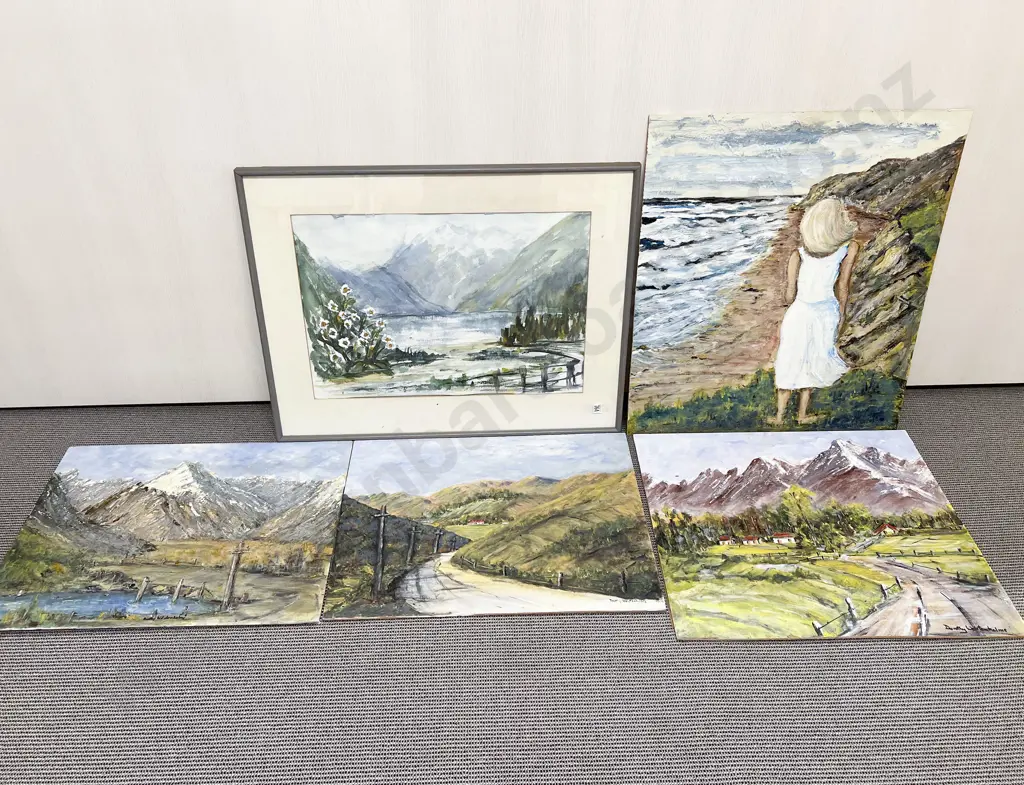 Dorothy Wolstenholme - Ten Assorted Original Artworks Image 1++