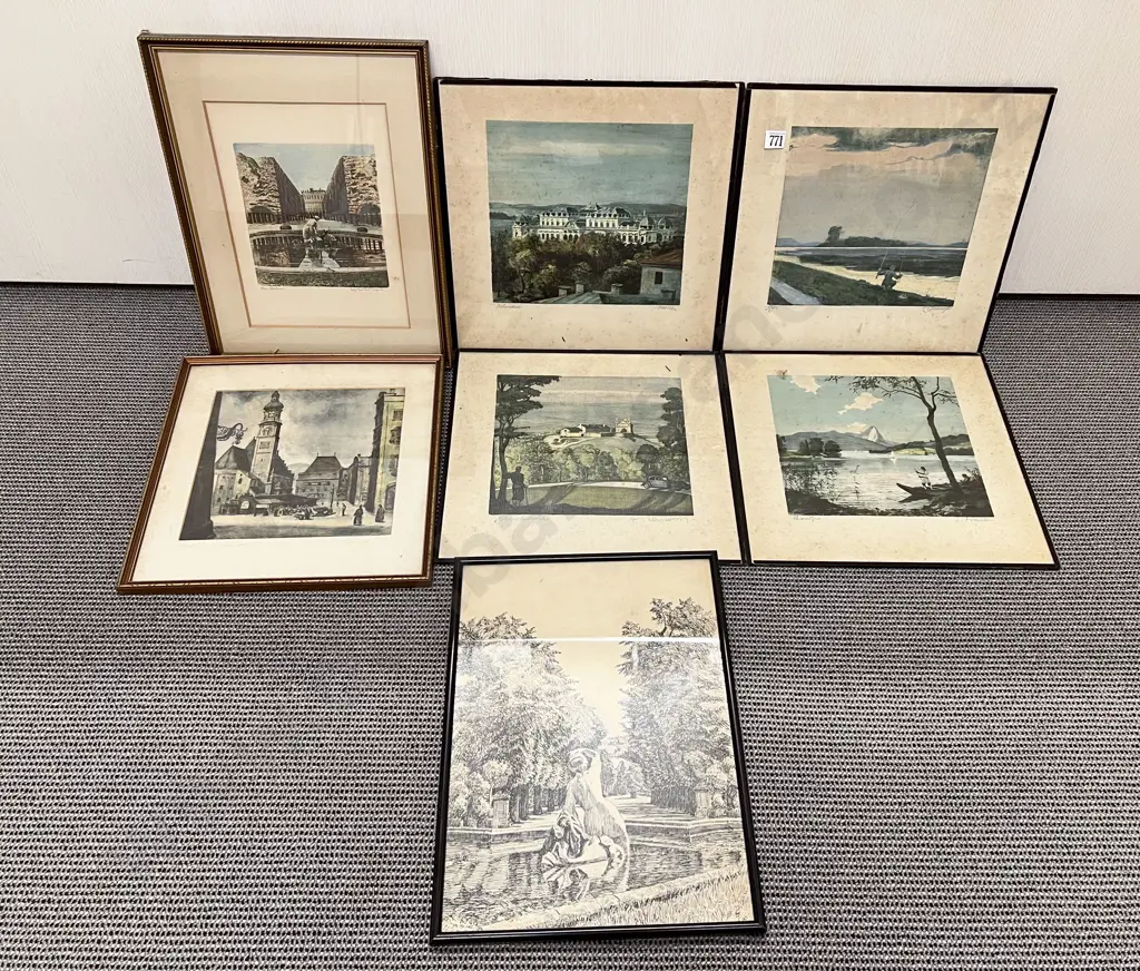 Seven Assorted Prints Image 1++