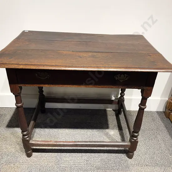 Victorian Mahogany Georgian Style Single Drawer Side Table