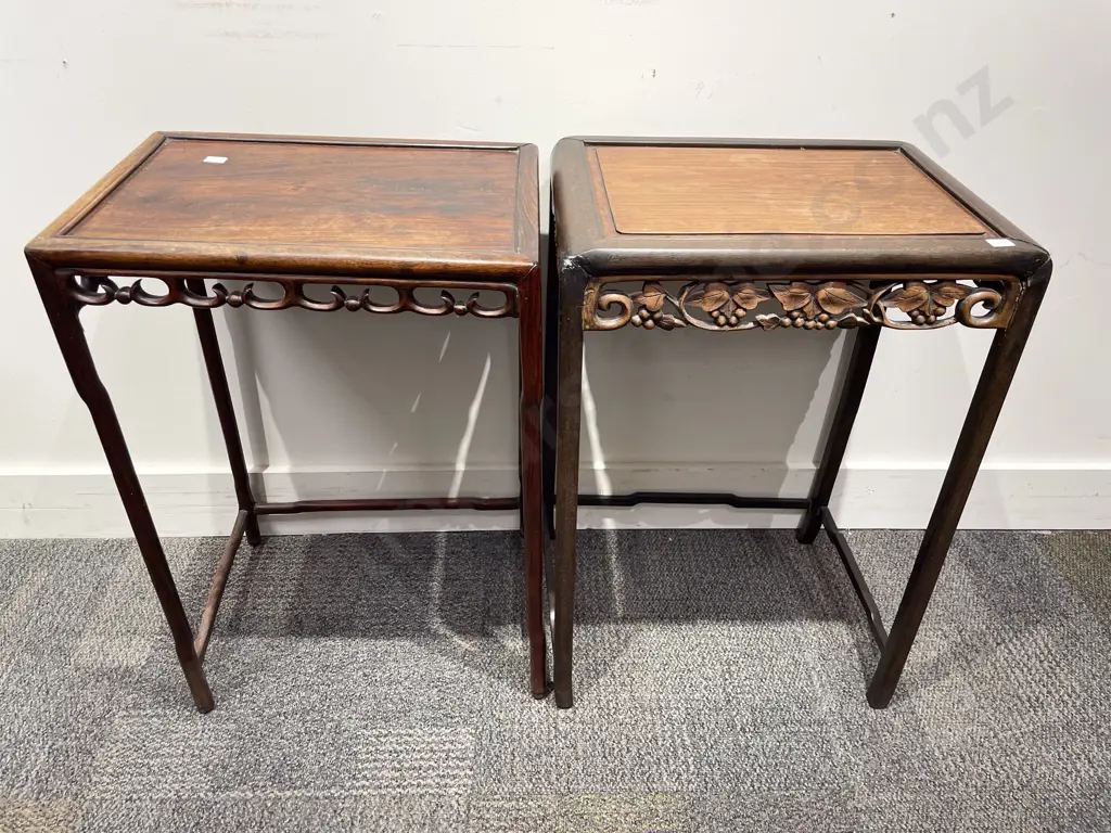 Two Chinese Side Tables Image 1++