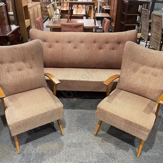 Mid C20th Three Piece Lounge Suite