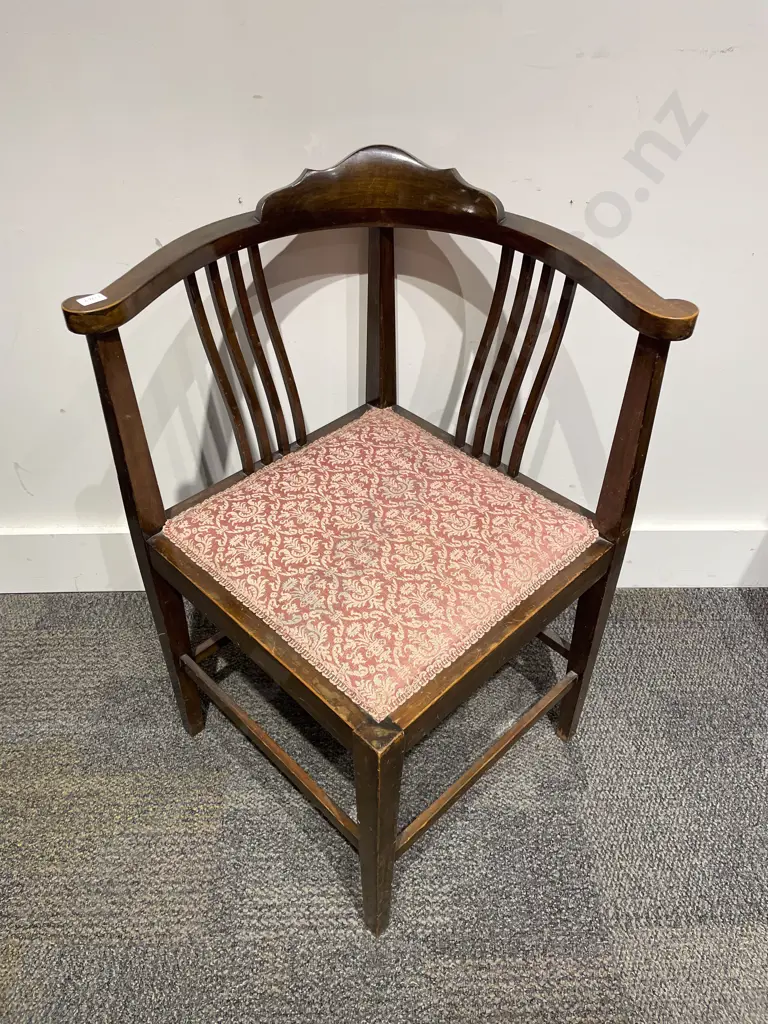 Mahogany Centre Table together with Corner Chair Image 1++