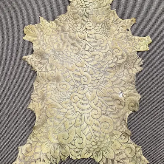 Decorative Goat Skin Floor Rug