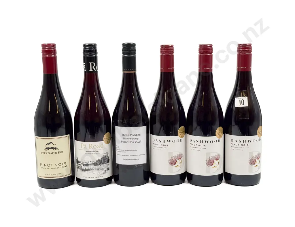 NZ Six Assorted Pinot Noir Image 1++