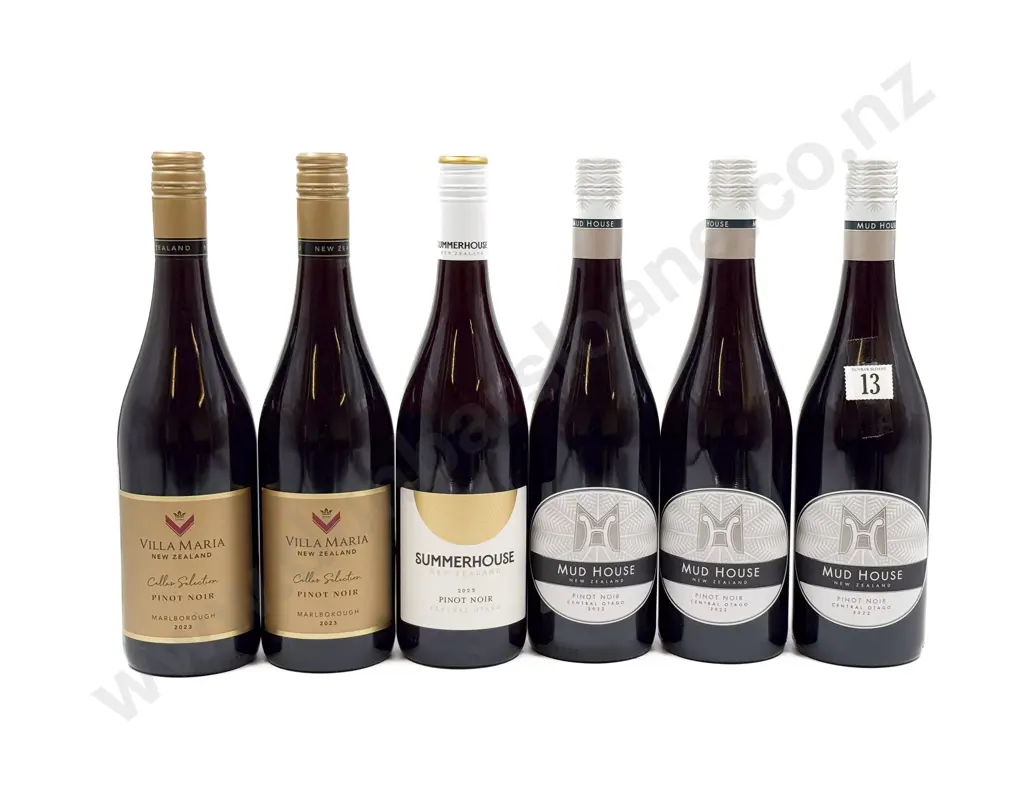 NZ Six Assorted Pinot Noir Image 1++