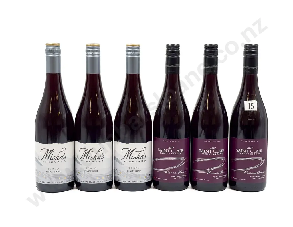 NZ Six Assorted Pinot Noir Image 1++