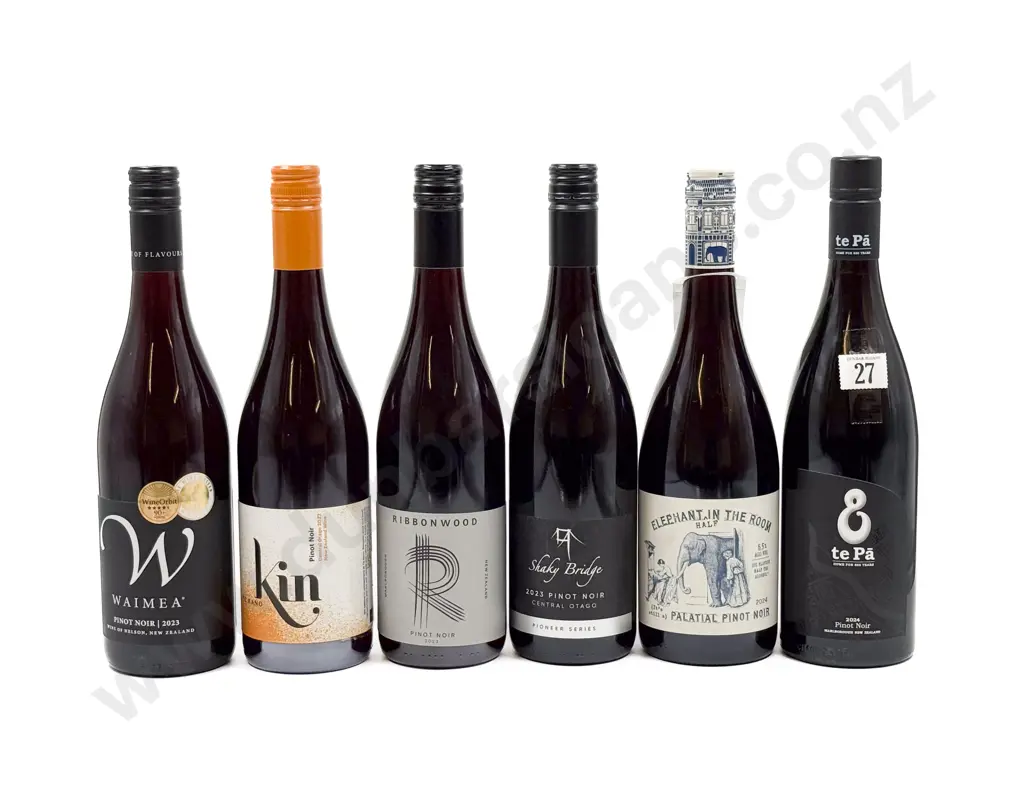 NZ Six Assorted Pinot Noir Image 1++