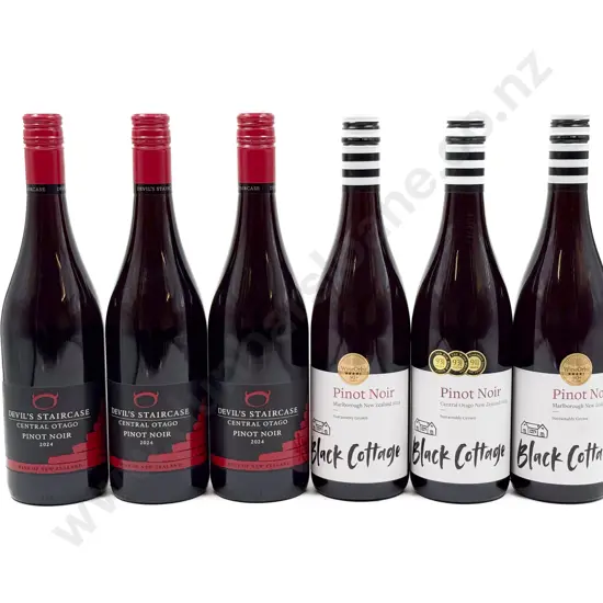 NZ Six Assorted Pinot Noir