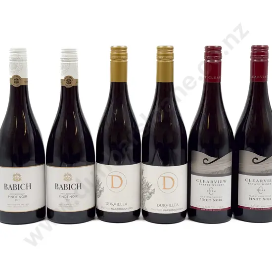 NZ Six Assorted Pinot Noir