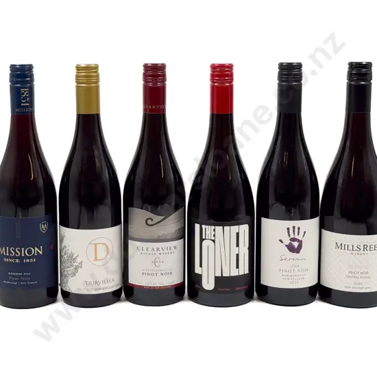NZ Six Assorted Pinot Noir