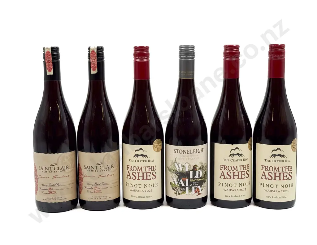 NZ Six Assorted Pinot Noir Image 1++