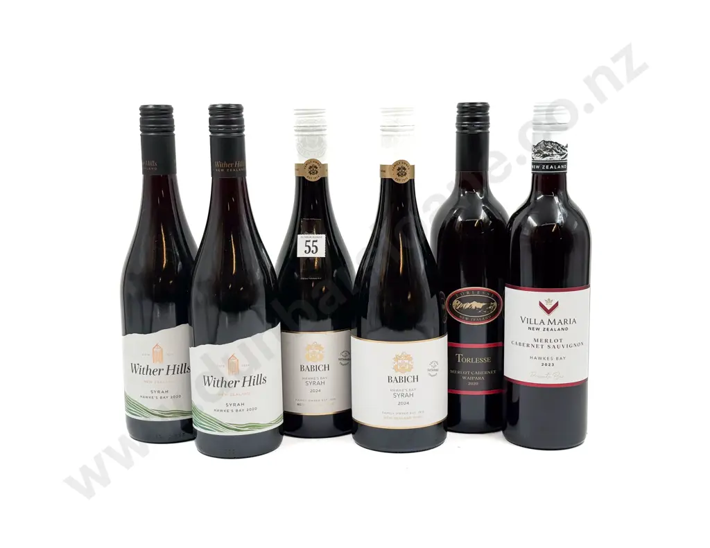 NZ Six Assorted Syrah Image 1++