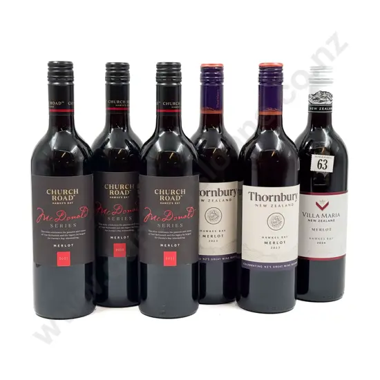 NZ Six Assorted Merlot
