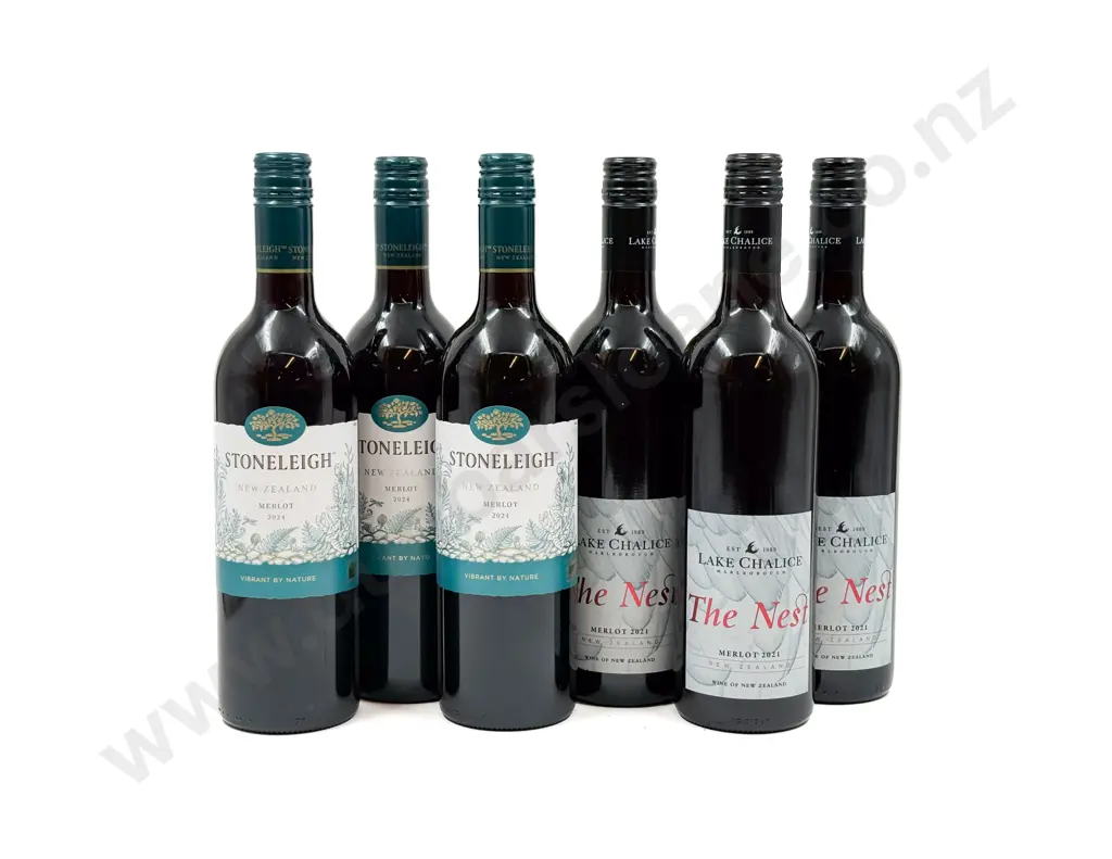 NZ Six Assorted Merlot Image 1++