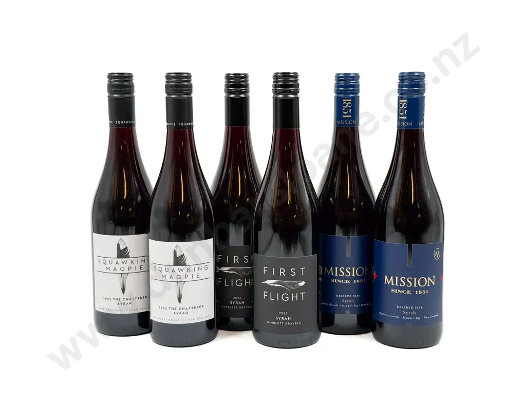 NZ Six Assorted Syrah Image 1++