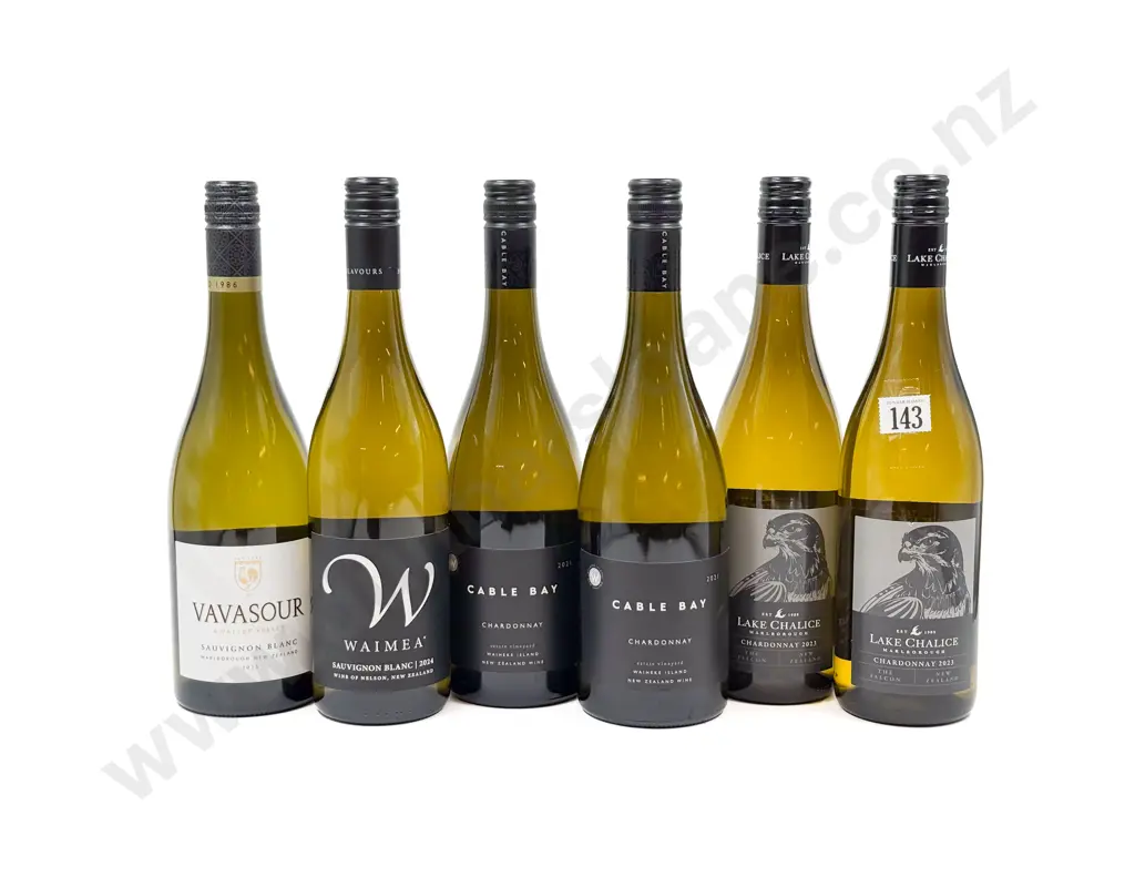 NZ Six Assorted Chardonnay Image 1++