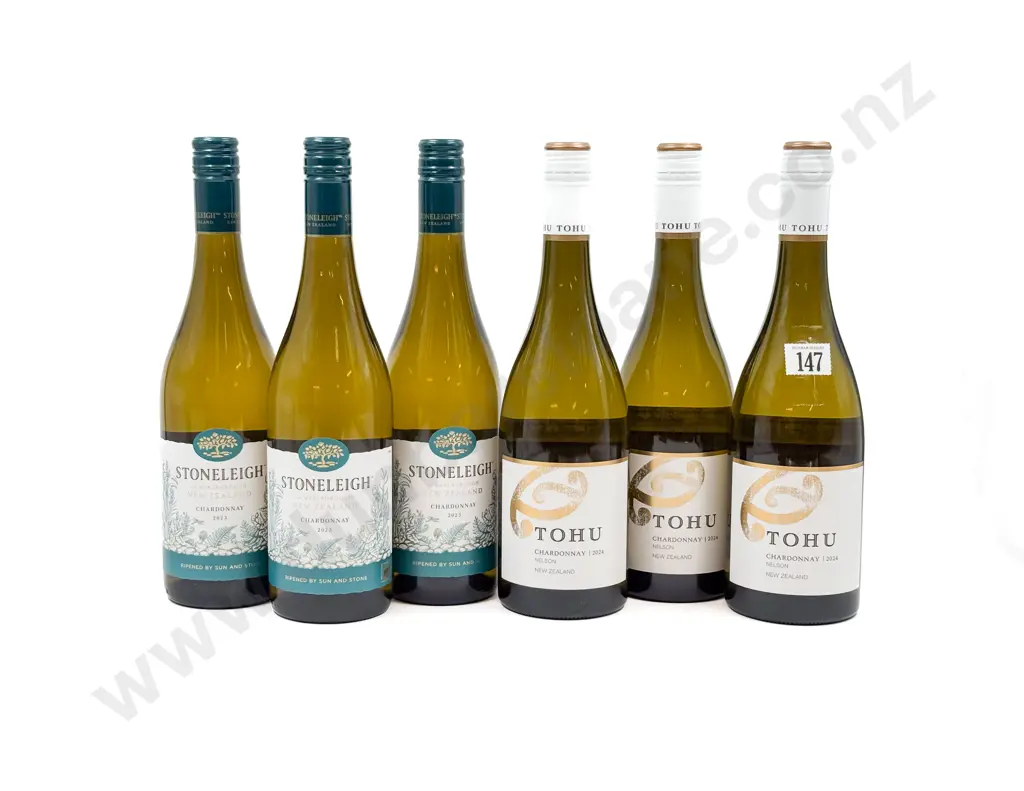 NZ Six Assorted Chardonnay Image 1++