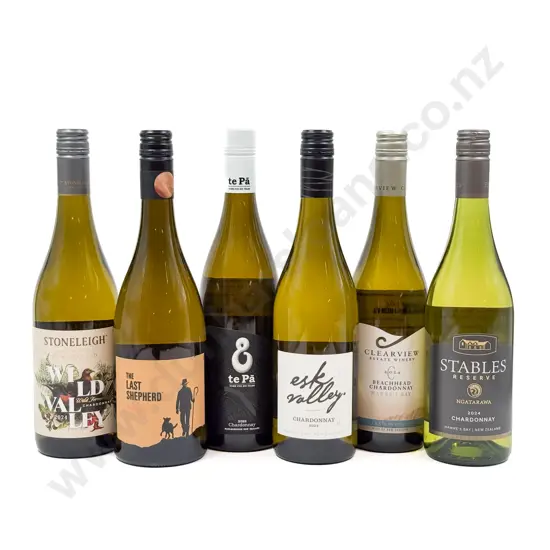 NZ Six Assorted Chardonnay